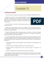 ADM Comportamento Humano Nas Organizacoes (80hs) Unidade IV