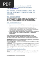 Download DualDiagnosisFactSheet Co-occurring mental illness and substance disorders Kathleen Sciacca July09 by Kathleen Sciacca MA  - Sciacca Comprehensive Service Dev Dual Diagnosis Motivational Interviewing SN17483620 doc pdf