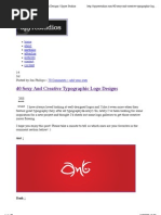Download 40 Sexy and Creative Typographic Logo Designs by api-15006051 SN17483758 doc pdf