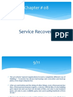 service recovery process in case of service failure