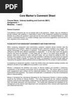 Download MU1 Assignment One - Core Markers Comment Sheet by CGASTUFF SN174855750 doc pdf