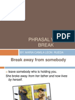 Phrasal Verb Break