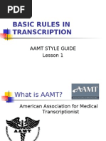 Download Basic Rules of Transcription Aamt by karengay SN17487028 doc pdf