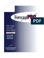 Forecast Pro Unlimited V6 User's Guide