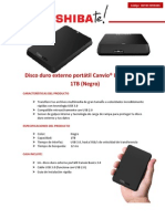 Hdtb110xk3ba Disco Duro Externo Toshiba 1TB 3.0 Usb PDF