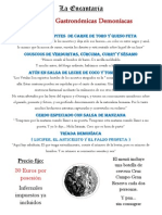 Carta Del Restaurán en PDF