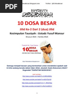 Download 10DosaBesar kumpulan tausyiah ust yusuf mansyur by Habib Kurnia Alam SN174896187 doc pdf