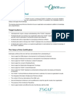 Togaf9 Certification Overview