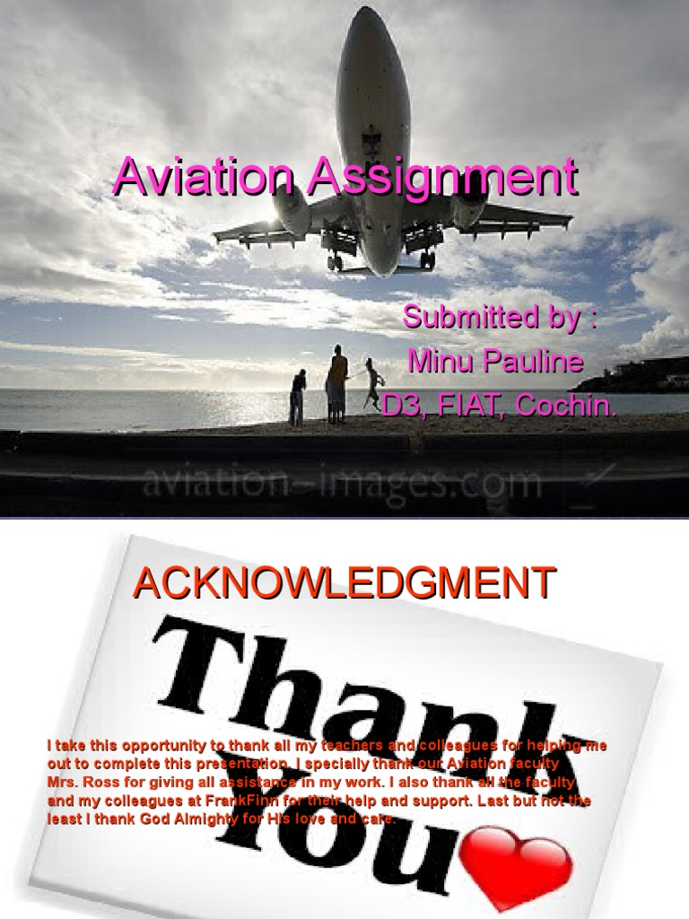 frankfinn aviation assignment