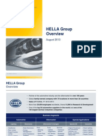 HELLA Group Overview August 2013 2007-2010