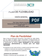 PP Visión general- Plan de Flexibilidad Divulgacion
