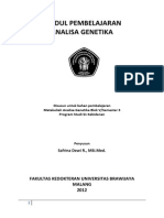 Modul Analisis Genetika - Kebidanan PDF