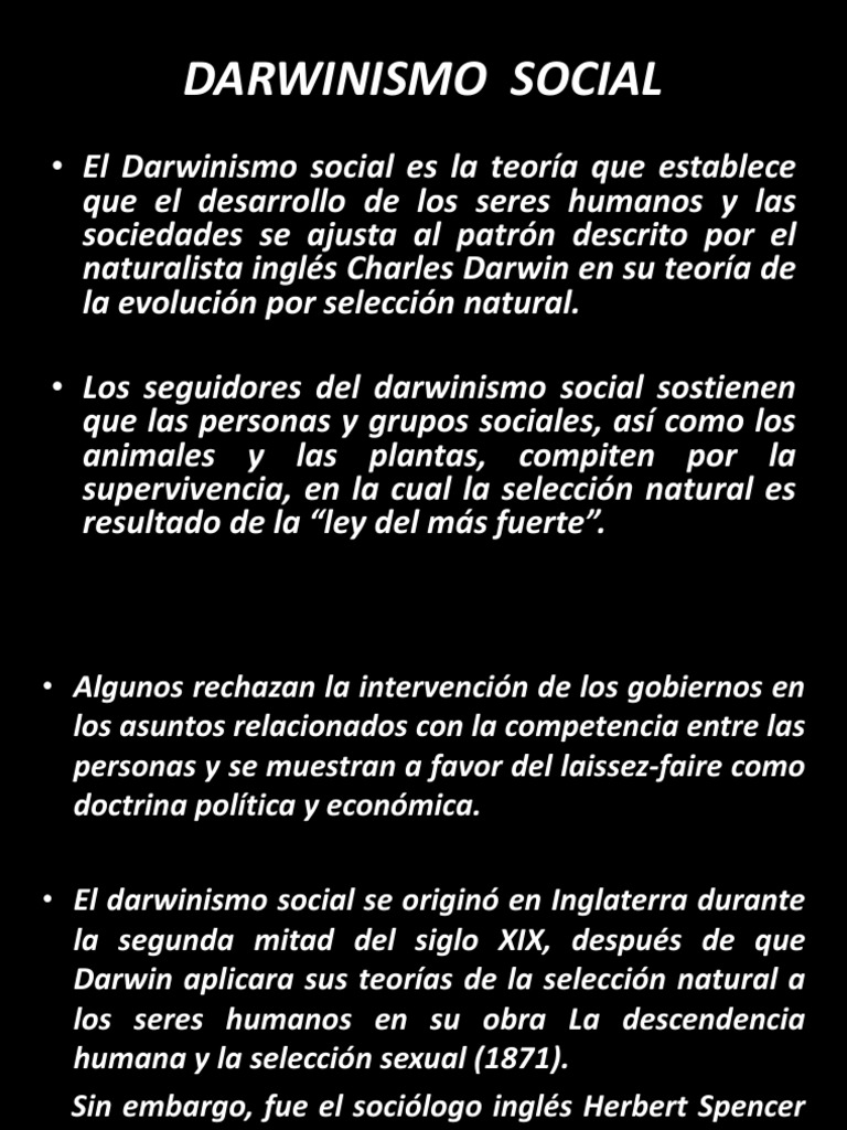 Darwinismo Social 2 | PDF | darvinismo | Antropología, image size:768x1024