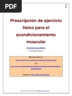 Acondicionamiento Muscular Para La Salud