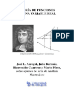Teoria de Funciones de Una Variable Real (J.L. Arregui Et Al.)
