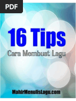 Download 16 Tips Cara Membuat Lagu by syawabi SN174930076 doc pdf