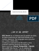 Base de Datos SQL Server