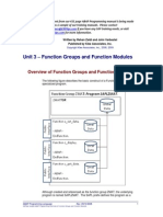 Function groups in ABAP