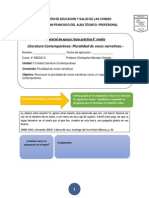 Gu A Pluralidad de Voces Narrativas