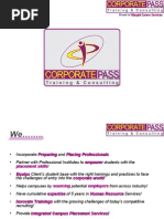 Download Campus Placement Preparation - Discover CorporatePass by Aalok Bhardwaj SN17495142 doc pdf