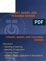 Theory, Model and Teaching Design