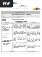 Plano de Ensino Aparicio 1 e 2 Ano