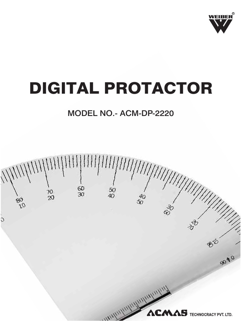 Digital Protractor ACM-DP-2220 Features | PDF