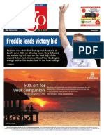 Freddie Leads Victory Bid: A Byte of Life