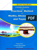 ADetailed Guideline To The Practical Method of Wudhu Ghusal Salaah Tayammumhanfi Mazhab