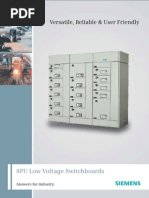 LV Switchboards 8PU + Busducts