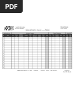 Grelha de registo final