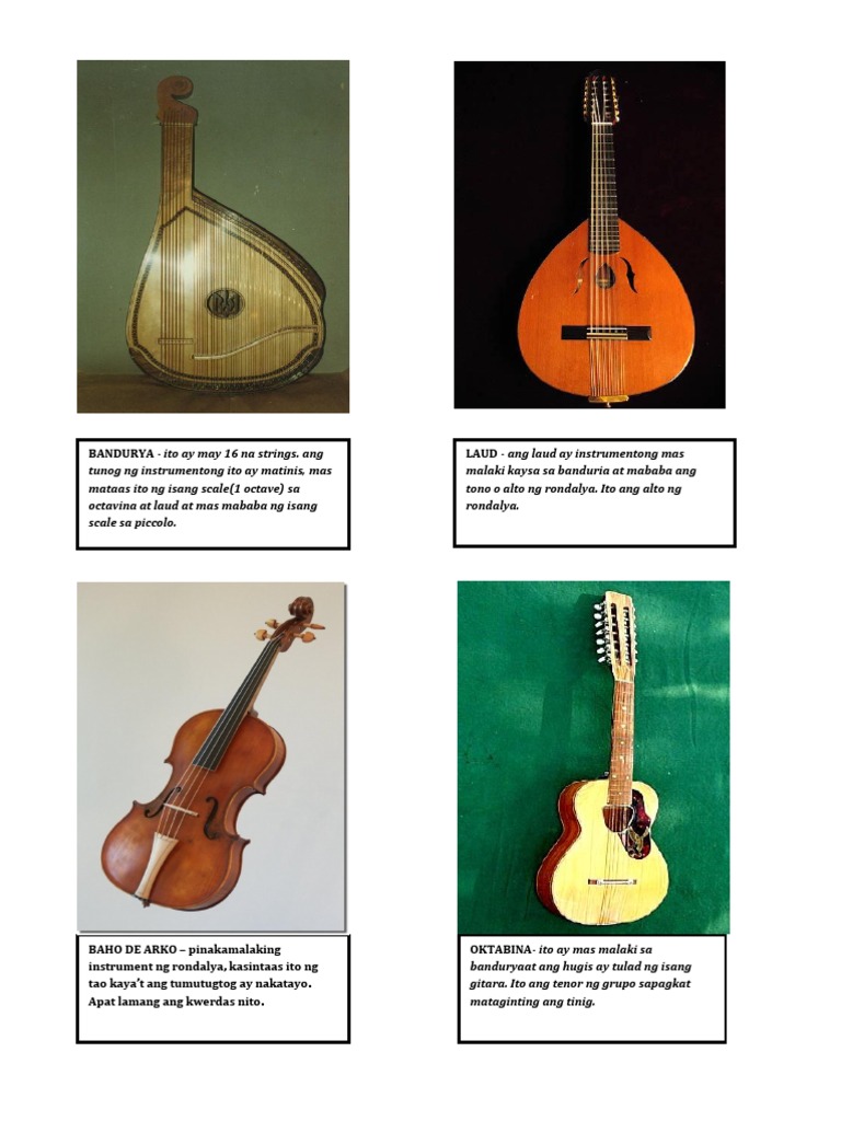 Instrumentong Rondalya PDF