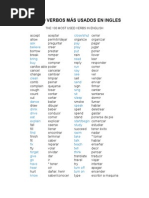 100 Verbos en Inglés con Dibujos PDF | PDF