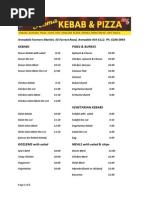Download Roma Kebab  Pizza Menu50 Forrest Road Armadale WA by RomaKebabPizza SN174989397 doc pdf
