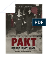 Piotr Zychowicz - Pakt Ribbentrop - Beck