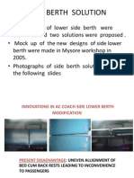 Solutions  to Side Berth  of AC  Coach  Problem  Berth Solution
