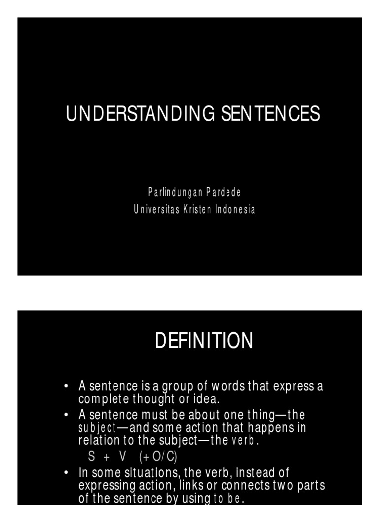 Concise Sentences Worksheet