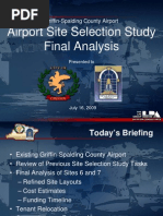 Download Airport Site Selection Study Final Analysis by City of Griffin SN17499817 doc pdf