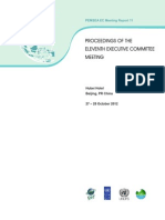 Proceedings of The Eleventh Executive Committee Meeting
