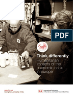 Think differently. Humanitarian impacts of the economic crisis in Europe