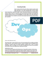 Decoding DevOps