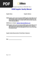 Supplier Quality Manual