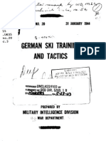 German Ski Training and Tactics