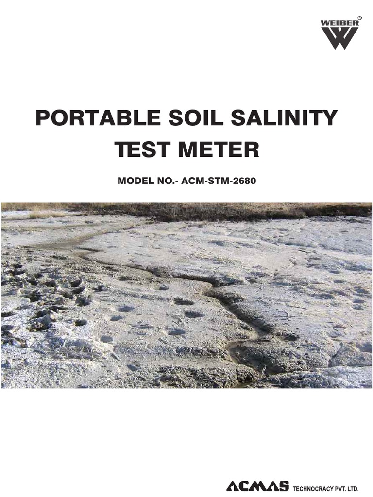 Portable Soil Salinity Test Meter | PDF | Business | Technology ...