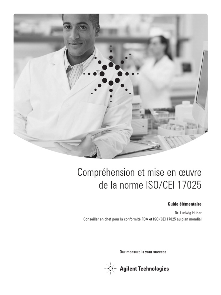 5990 4540FR Comprehension Et Mise en Oeuvre de La Norme ISO CEI 17025 ...