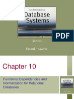 Functional Dependencies and Normalization for Relational Databases.