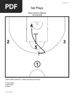 France National Team Down Screen Offense