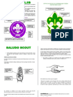 Significado Del Saludo Scout y Flor de Lis