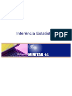 5 - Inferência Estatística (Minitab) - Teste de Hipótese e Intervalo de Confiança