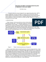 Part-Load Operation of Mini Cogeneration Plants in Medium Voltage Grids